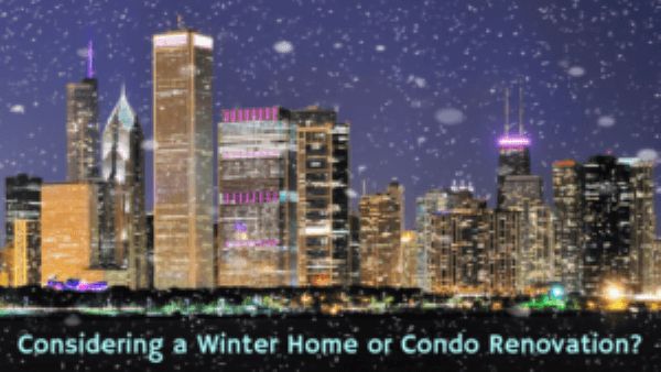 Winter right season home remodeling projects